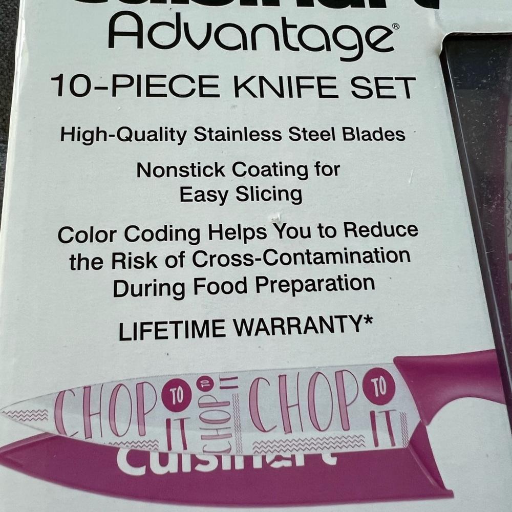 Cuisinart 10 pc knife set - Picture 5 of 7